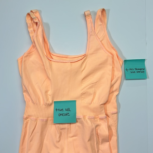 FP Movement Free People Good Karma Onesie Peach XL NWOT - Picture 8 of 13